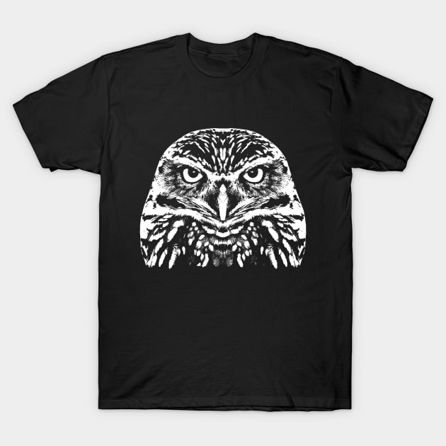The little owl (Athene noctua) T-Shirt by R LANG GRAPHICS